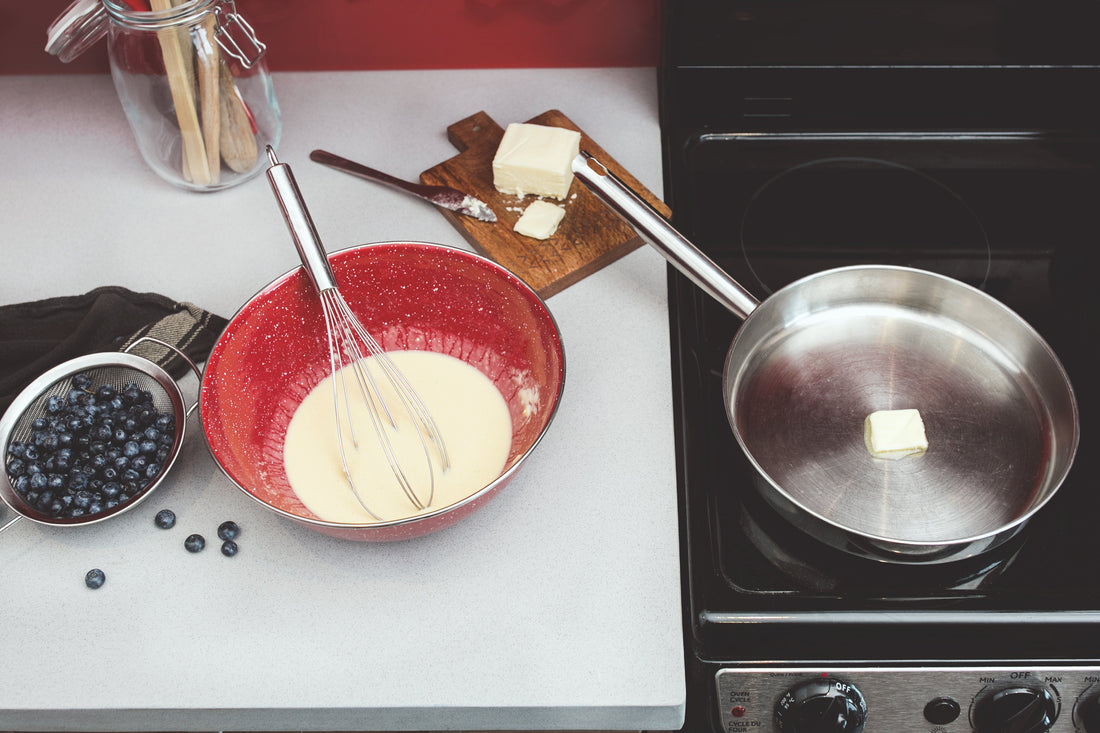 Rezept für schnellen Pfannkuchen