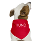 Hunde-Bandana - Rot